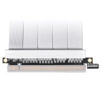 Lian Li PW-PCIV-4-90W, Cavo Riser PCIe 4.0, Bianco - 90 cm