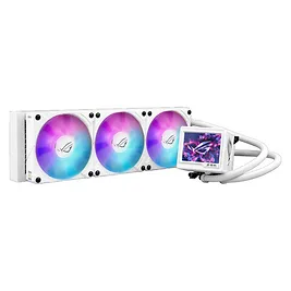 Asus ROG RYUJIN III 360 ARGB Cooler AIO, schermo LCD 3.5", Bianco - 360 mm Asus ROG RYUJIN III 360 ARGB Cooler AIO, schermo LCD 3.5", Bianco - 360 mm