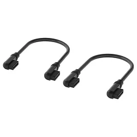 Corsair iCUE LINK Cable, 2x 135mm con Connettore 90° - Nero Corsair iCUE LINK Cable, 2x 135mm con Connettore 90° - Nero