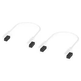Corsair iCUE LINK Cable, 2x 135mm con Connettore 90° - Bianco Corsair iCUE LINK Cable, 2x 135mm con Connettore 90° - Bianco