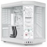 HYTE Y70 Touch Dual Chamber Case Mid-Tower, Tempered Glass - Snow White