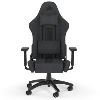 Corsair TC100 RELAXED Gaming Chair - Fabric Black/Grey