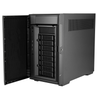 Silverstone CS382 Case Storage Micro-ATX Hot Swap SAS-12G - Nero