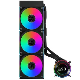 Lian Li HydroShift II LCD-C 360CL AIO Water Cooler, ARGB - Nero Lian Li HydroShift II LCD-C 360CL AIO Water Cooler, ARGB - Nero