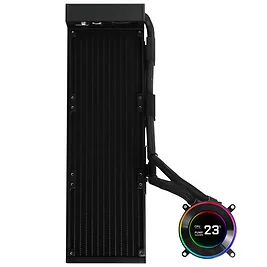 Lian Li HydroShift II LCD-C 360N Fanless AIO Water Cooler, ARGB - Nero Lian Li HydroShift II LCD-C 360N Fanless AIO Water Cooler, ARGB - Nero