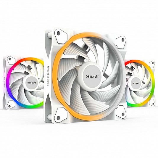 be quiet! Light Wings High-Speed ARGB Fan - 120mm - Bianco (3pz) be quiet! Light Wings High-Speed ARGB Fan - 120mm - Bianco (3pz)