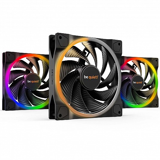 be quiet! Light Wings High-Speed ARGB Fan - 140mm - Nero (3pz) be quiet! Light Wings High-Speed ARGB Fan - 140mm - Nero (3pz)