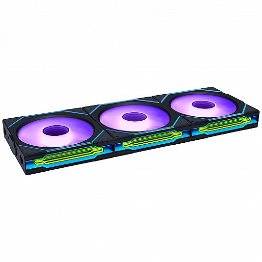 Lian Li UNI FAN SL-INF Wireless 120 Reverse ARGB PWM FAN, Daisy-Chain, Nero - 120 mm (3pz) Lian Li UNI FAN SL-INF Wireless 120 Reverse ARGB PWM FAN, Daisy-Chain, Nero - 120 mm (3pz)