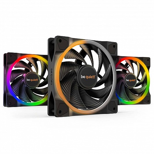 be quiet! Light Wings High-Speed ARGB Fan - 120mm - Nero (3pz) be quiet! Light Wings High-Speed ARGB Fan - 120mm - Nero (3pz)