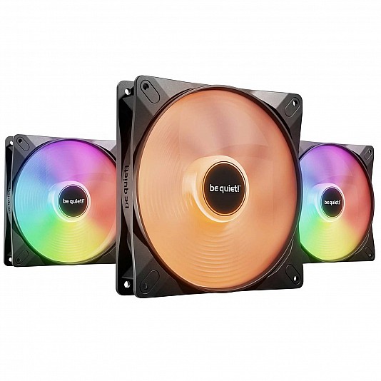 be quiet! Light Wings LX ARGB Fan - 140mm - Nero (3pz) be quiet! Light Wings LX ARGB Fan - 140mm - Nero (3pz)