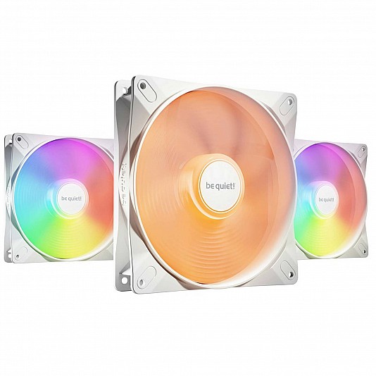 be quiet! Light Wings LX High-Speed ARGB Fan - 140mm - Bianco (3pz) be quiet! Light Wings LX High-Speed ARGB Fan - 140mm - Bianco (3pz)
