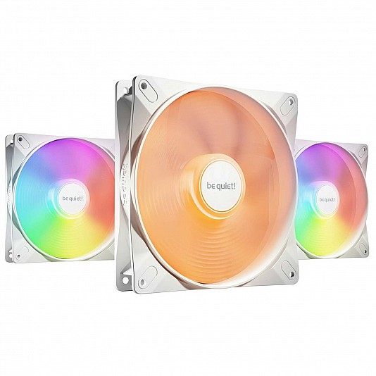 be quiet! Light Wings LX ARGB Fan - 140mm - Bianco (3pz) be quiet! Light Wings LX ARGB Fan - 140mm - Bianco (3pz)