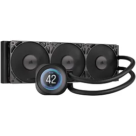 Corsair NAUTILUS 360 LCD, AIO Liquid CPU Cooler - 360 mm, Nero Corsair NAUTILUS 360 LCD, AIO Liquid CPU Cooler - 360 mm, Nero