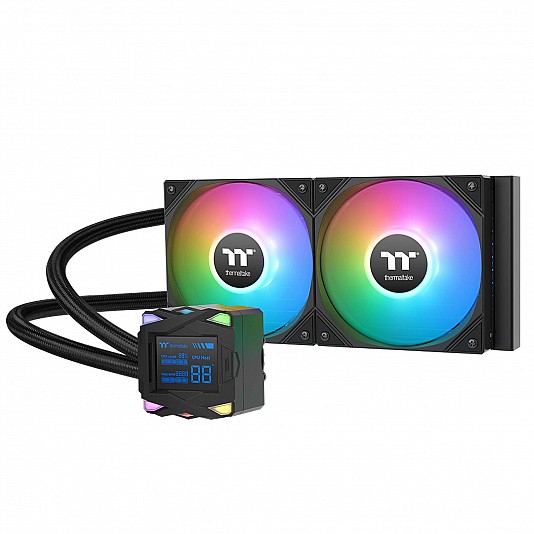 Thermaltake LA240-S LCD ARGB AIO - Nero Thermaltake LA240-S LCD ARGB AIO - Nero