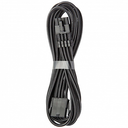 CableMod PRO ModMesh Prolunga 8-pin PCI-e, 45cm - Carbon CableMod PRO ModMesh Prolunga 8-pin PCI-e, 45cm - Carbon