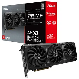 Asus Prime Radeon RX 9060 XT OC Edition 16GB GDDR6, RDNA 4 Asus Prime Radeon RX 9060 XT OC Edition 16GB GDDR6, RDNA 4