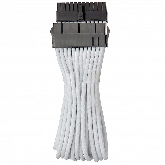 CableMod Pro ModMesh Prolunga 24-pin ATX, 30cm - Bianco CableMod Pro ModMesh Prolunga 24-pin ATX, 30cm - Bianco