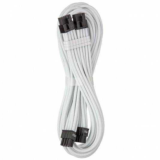 CableMod C-Series Pro ModMesh Cavo 8+8-pin PCI-e, 60cm - Bianco CableMod C-Series Pro ModMesh Cavo 8+8-pin PCI-e, 60cm - Bianco