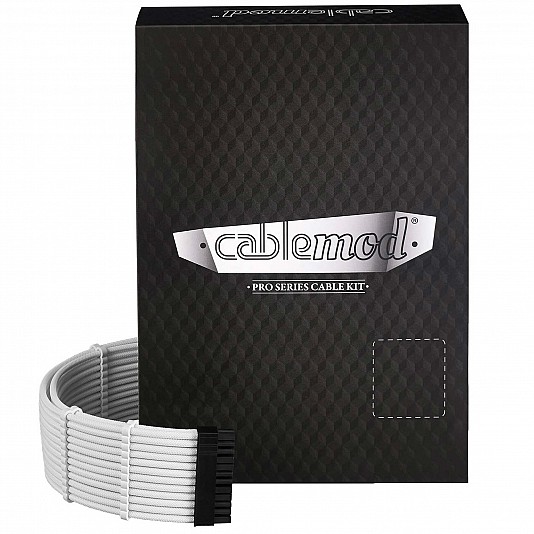 CableMod C-Series Pro ModMesh Cable Set for Corsair RMi, RMx and RM - Bianco CableMod C-Series Pro ModMesh Cable Set for Corsair RMi, RMx and RM - Bianco