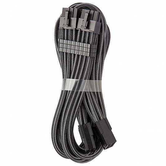 CableMod Pro ModMesh Prolunga 8+8-pin PCI-e, 45cm - Carbon CableMod Pro ModMesh Prolunga 8+8-pin PCI-e, 45cm - Carbon