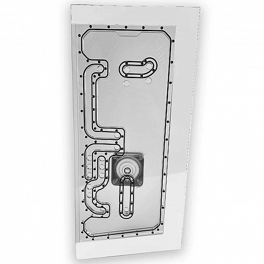 Stealkey Customs Phanteks NV7 x Stealkey Distroplate, D-RGB - Bianco Stealkey Customs Phanteks NV7 x Stealkey Distroplate, D-RGB - Bianco