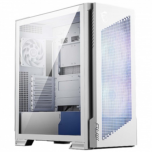 MSI MPG Velox 300R PZ, ARGB, Tempered Glass - Bianco MSI MPG Velox 300R PZ, ARGB, Tempered Glass - Bianco