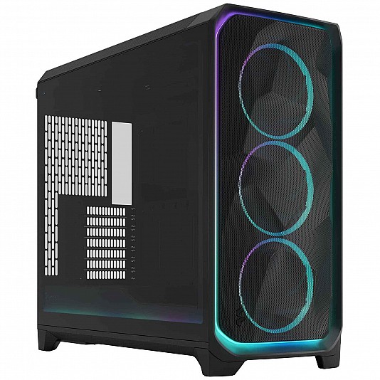 Fractal Design Meshify 3 XL Ambience Pro RGB, Big-Tower, Vetro Temperato - Nero Fractal Design Meshify 3 XL Ambience Pro RGB, Big-Tower, Vetro Temperato - Nero