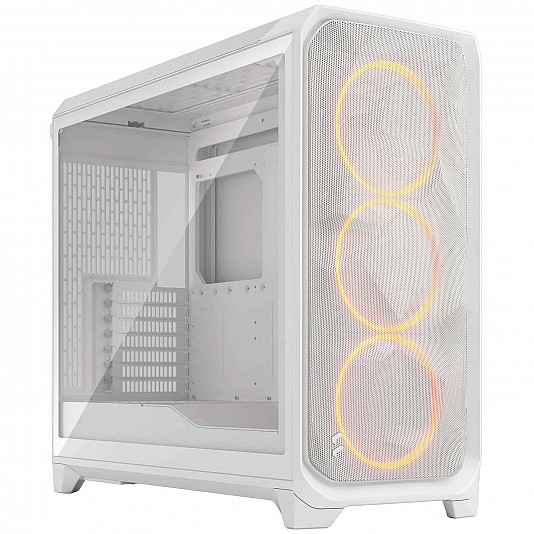 Fractal Design Meshify 3 XL RGB, Big-Tower, Vetro Temperato - Bianco Fractal Design Meshify 3 XL RGB, Big-Tower, Vetro Temperato - Bianco