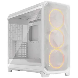 Fractal Design Meshify 3 XL RGB, Big-Tower, Vetro Temperato - Bianco Fractal Design Meshify 3 XL RGB, Big-Tower, Vetro Temperato - Bianco