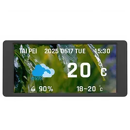 Thermaltake 6.0'' LCD Screen Kit - Nero Thermaltake 6.0'' LCD Screen Kit - Nero