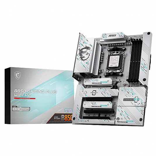 MSI B850 Gaming PLUS WiFi Project Zero - Socket AM5, DDR5 MSI B850 Gaming PLUS WiFi Project Zero - Socket AM5, DDR5