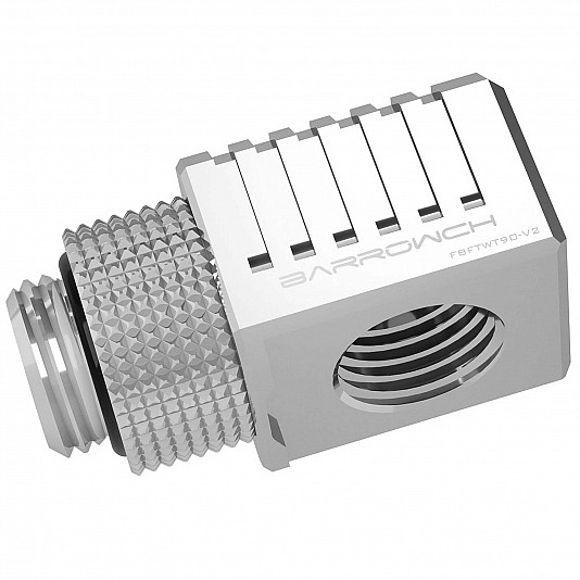 Barrow Special Adattatore 90° MF G1/4 - Silver Barrow Special Adattatore 90° MF G1/4 - Silver