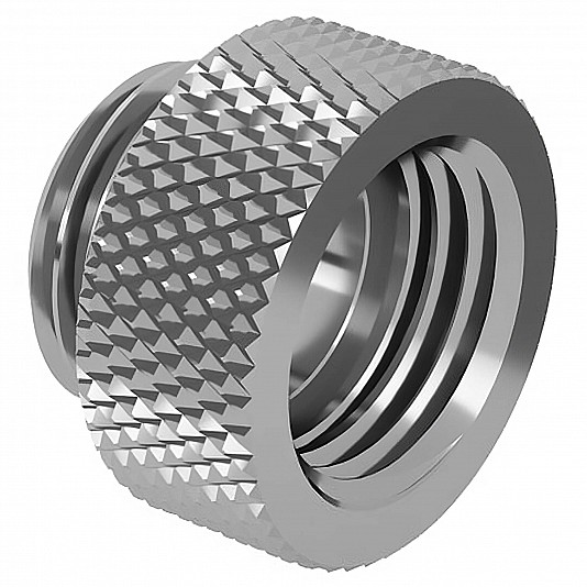 Barrow Extender G1/4 MF, 7,5mm - Argento Barrow Extender G1/4 MF, 7,5mm - Argento