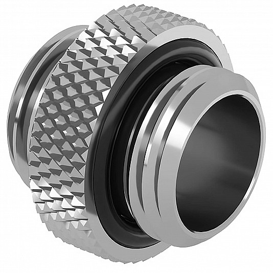 Barrow Extender G1/4 MM, 5mm, Rotary - Argento Barrow Extender G1/4 MM, 5mm, Rotary - Argento