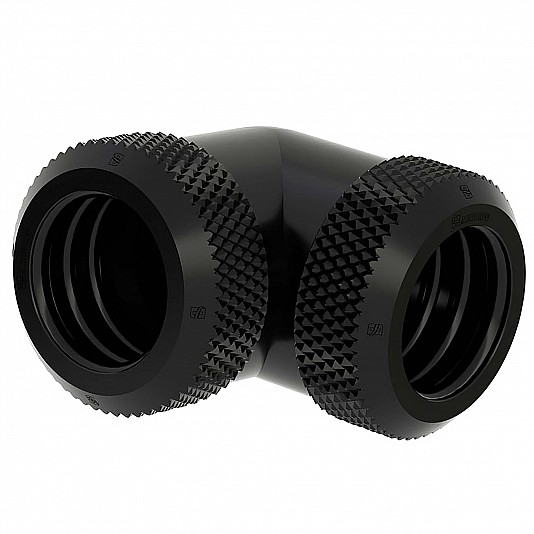 Barrow Multi-Link Adattatore 90° 14mm Hardtube - Nero Barrow Multi-Link Adattatore 90° 14mm Hardtube - Nero