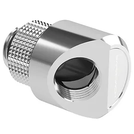 Barrow Adattatore 45° G1/4 MF - Rotary, Argento Barrow Adattatore 45° G1/4 MF - Rotary, Argento