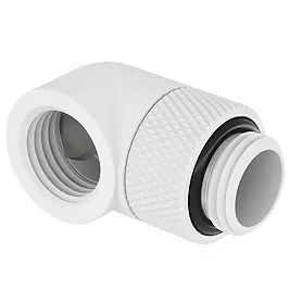 Barrow Adattatore 90° G1/4 Rotary MF - Bianco Barrow Adattatore 90° G1/4 Rotary MF - Bianco