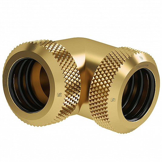 Barrow Multi-Link Adattatore 90° 12mm Hardtube - Oro Barrow Multi-Link Adattatore 90° 12mm Hardtube - Oro