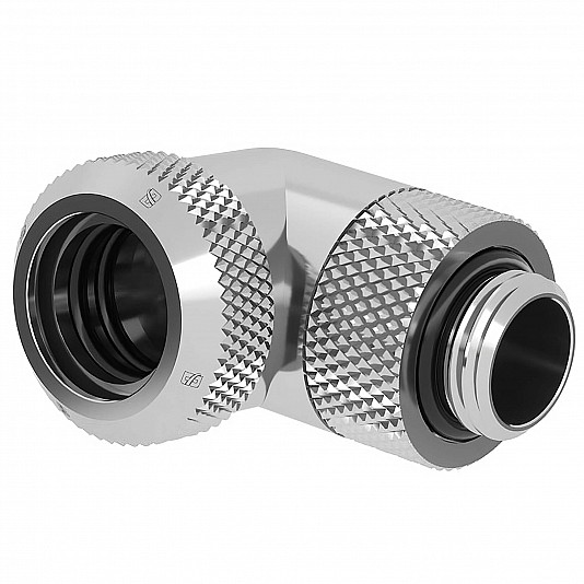 Barrow Multi-Link Adattatore Rotary 90° G1/4 FM 14mm Hardtube - Argento Barrow Multi-Link Adattatore Rotary 90° G1/4 FM 14mm Hardtube - Argento