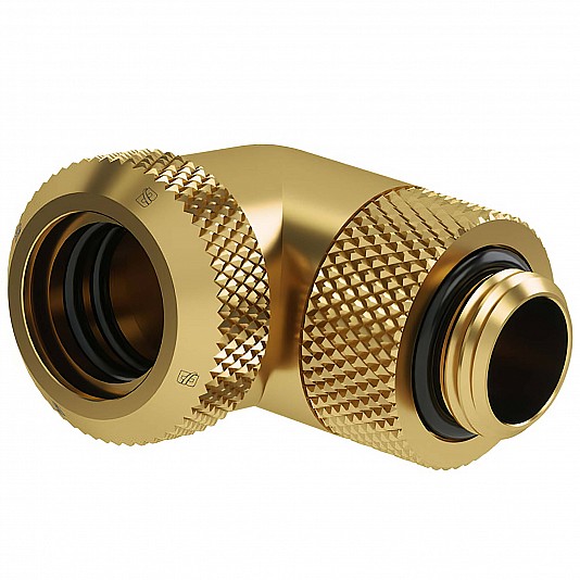 Barrow Multi-Link Adattatore Rotary 90° G1/4 FM 14mm Hardtube - Oro Barrow Multi-Link Adattatore Rotary 90° G1/4 FM 14mm Hardtube - Oro