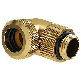Barrow Multi-Link Adattatore Rotary 90° G1/4 FM 12mm Hardtube - Oro Barrow Multi-Link Adattatore Rotary 90° G1/4 FM 12mm Hardtube - Oro