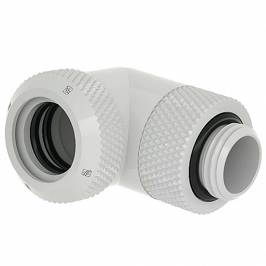 Barrow Multi-Link Adattatore Rotary 90° G1/4 FM 14mm Hardtube - Bianco Barrow Multi-Link Adattatore Rotary 90° G1/4 FM 14mm Hardtube - Bianco