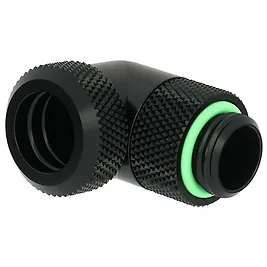 Barrow Multi-Link Adattatore Rotary 90° G1/4 FM 12mm Hardtube - Nero Barrow Multi-Link Adattatore Rotary 90° G1/4 FM 12mm Hardtube - Nero