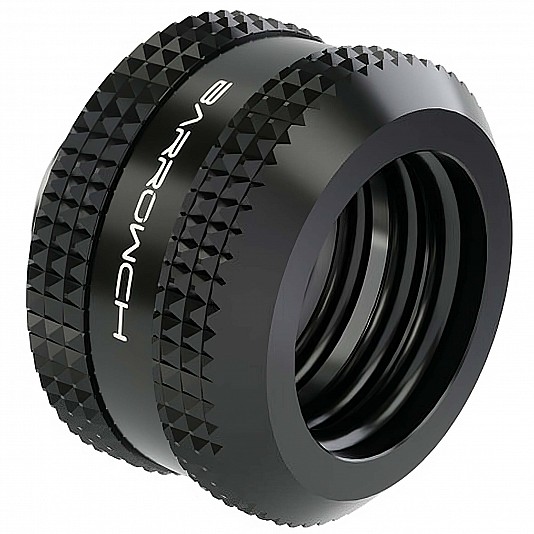 Barrow Hardtube Fitting 12mm, G1/4 - Nero Barrow Hardtube Fitting 12mm, G1/4 - Nero