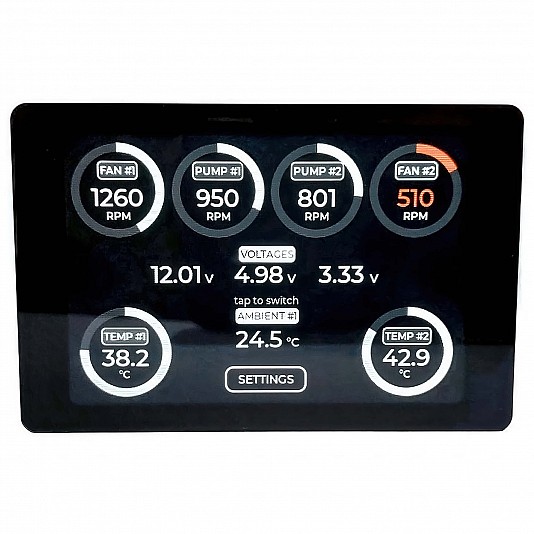 Singularity Computers FanGuardian PowerBoard Controller Singularity Computers FanGuardian PowerBoard Controller