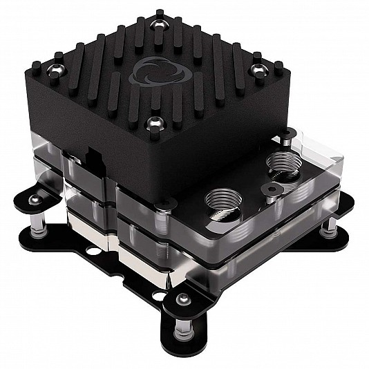 Singularity Computers Plasma 2 DDC CPU Cooler, 1700/1851/AM5 - Acrylic, Nero Singularity Computers Plasma 2 DDC CPU Cooler, 1700/1851/AM5 - Acrylic, Nero