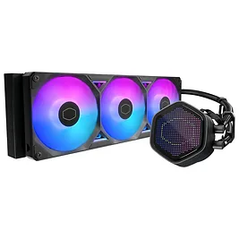 Cooler Master MasterLiquid 360 Atmos II Pixel LED AIO - Nero - 360 mm Cooler Master MasterLiquid 360 Atmos II Pixel LED AIO - Nero - 360 mm