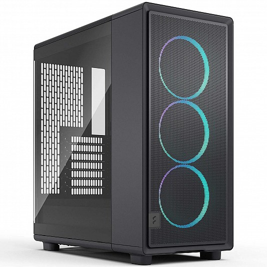Fractal Design Epoch RGB TG Light tint, Mid-Tower, Vetro Temperato - Nero Fractal Design Epoch RGB TG Light tint, Mid-Tower, Vetro Temperato - Nero