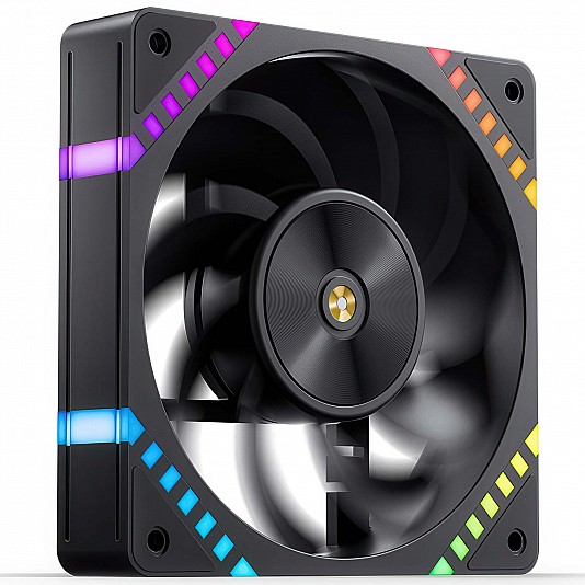 Jonsbo HF2-120 Fan PWM Reverse, ARGB, 120 mm - Nero Jonsbo HF2-120 Fan PWM Reverse, ARGB, 120 mm - Nero