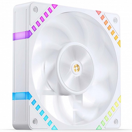 Jonsbo HF2-120 Fan PWM Reverse, ARGB, 120 mm - Bianco Jonsbo HF2-120 Fan PWM Reverse, ARGB, 120 mm - Bianco